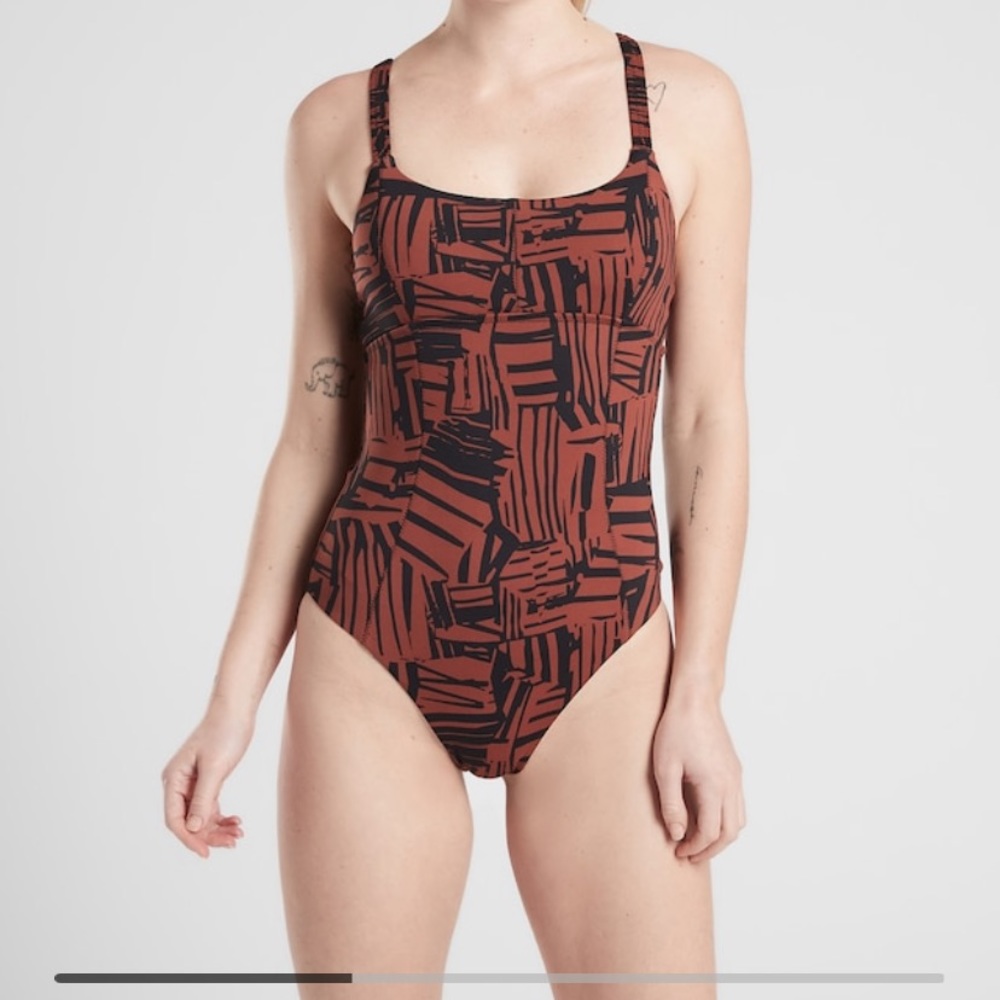 - New - Athleta Sculpted Sienna One Piece